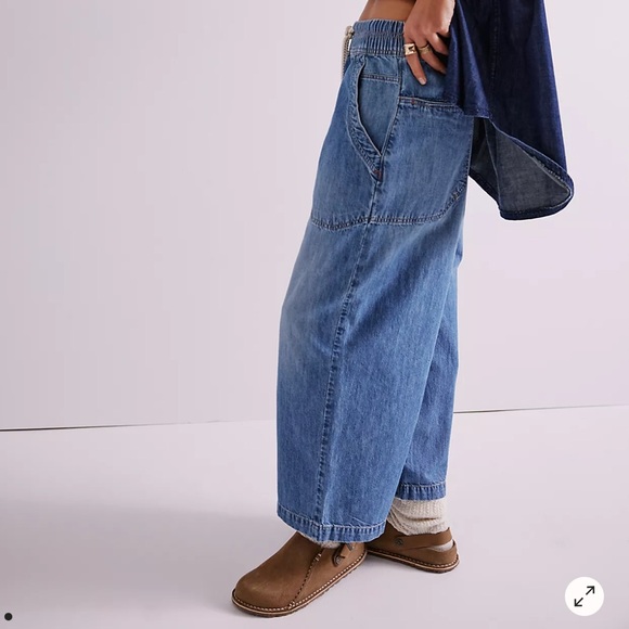 We the Free Easy Peasy Pull-On jeans XS NWT - Picture 2 of 6